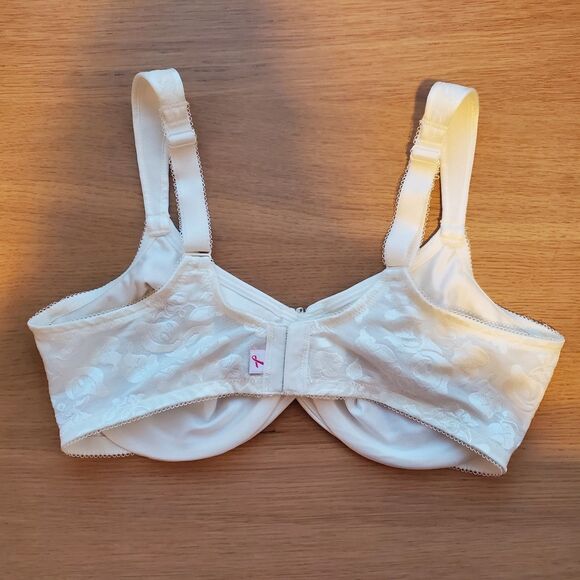 Wacoal #85567 Cream Floral Bra Size 38D - Picture 5 of 9